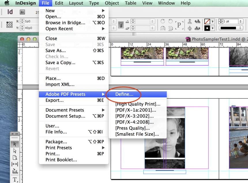 Installing Bookmobile's PDF Job Options Bookmobile