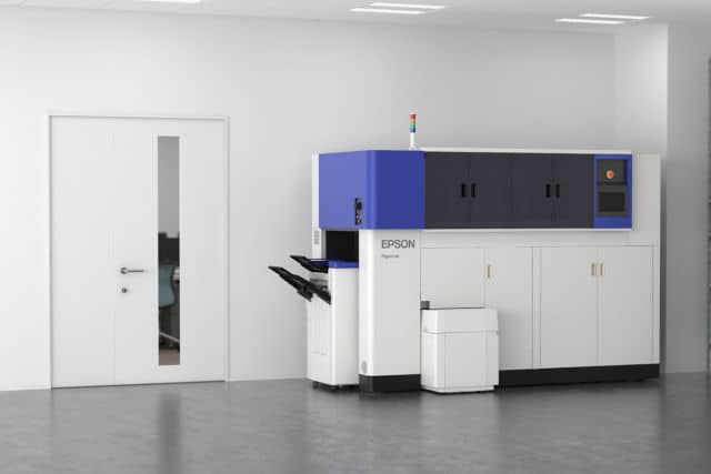 Epson PaperLab in-office papermaking machine.