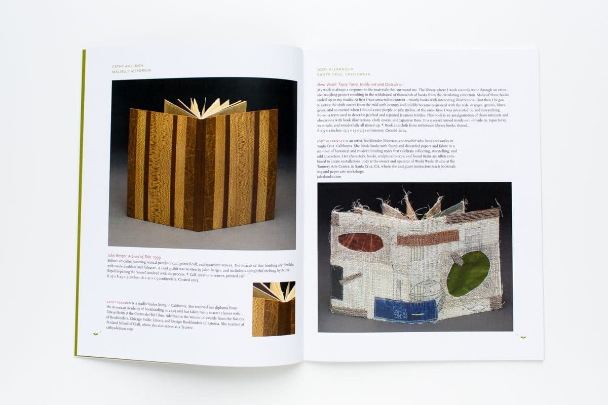 Vessel, Printing an Exhibition Catalog for the Guild of Bookworkers