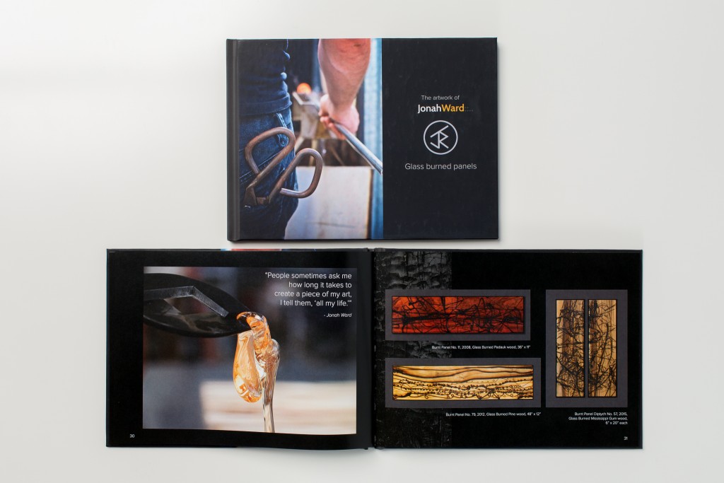 Portfolio Book Printing for the Artist Jonah Ward