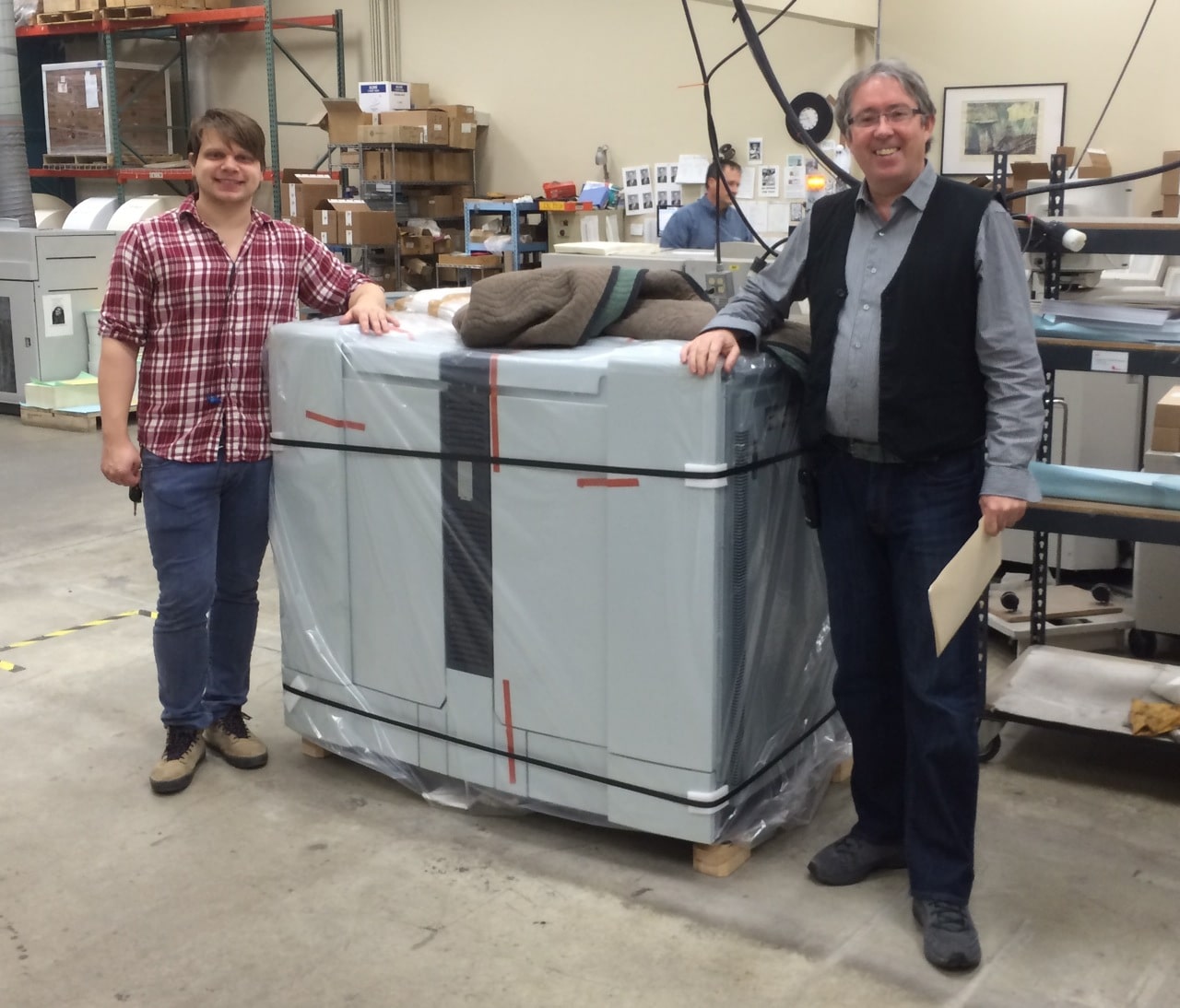 Introducing Our New Printer! Also, Don Leeper’s First Blog Post