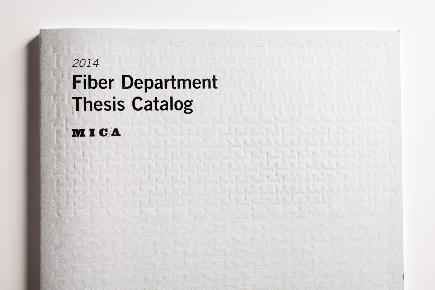 Maryland Institute College of Art Fiber Thesis Catalog 2014