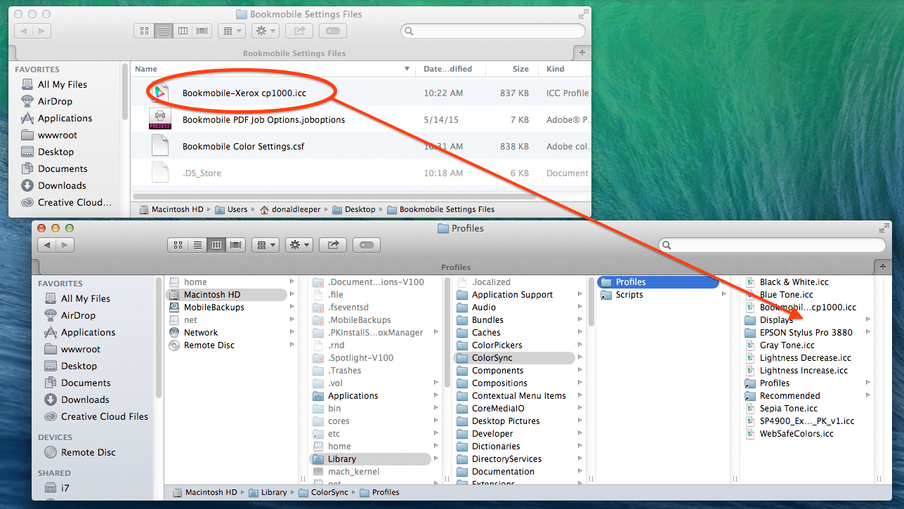 install icc profile 7 install icc profile 7