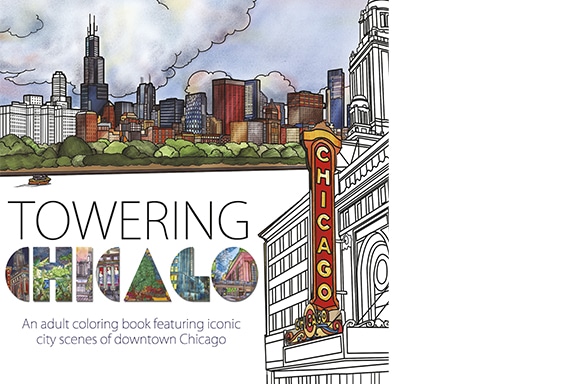 Towering Chicago, Printing a Coloring Book at Bookmobile